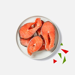 Стейки форели с/м