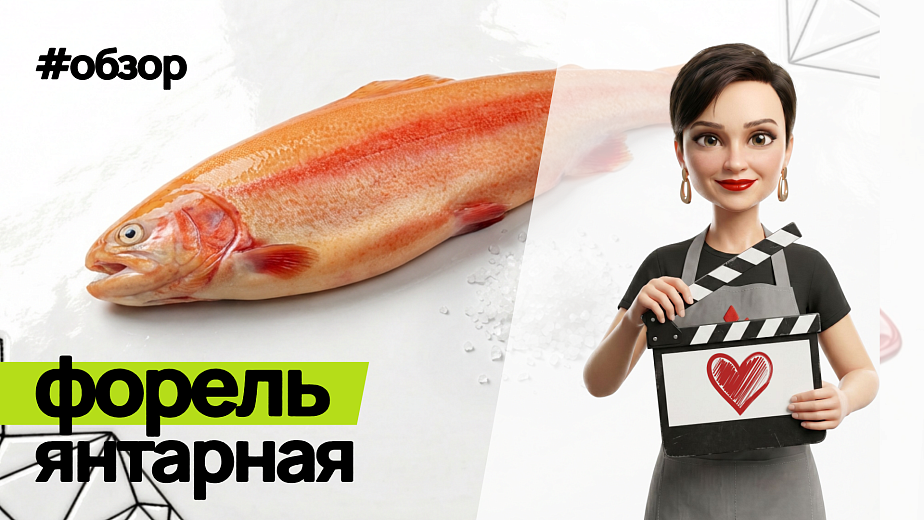Обзор на форель янтарную из Хакасии